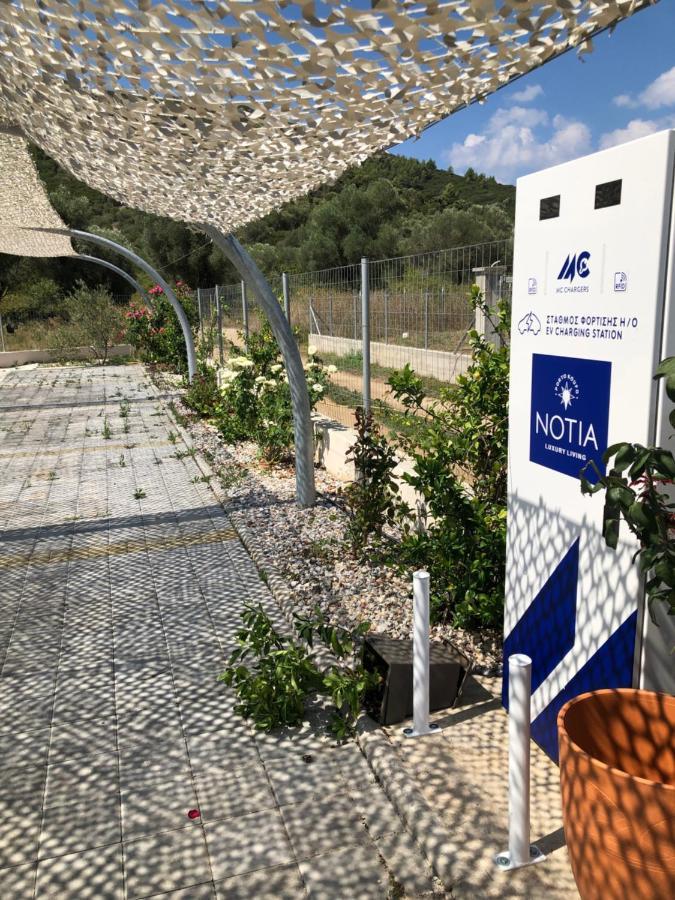 Notia Luxury Living Aparthotel Porto Koufo Bagian luar foto